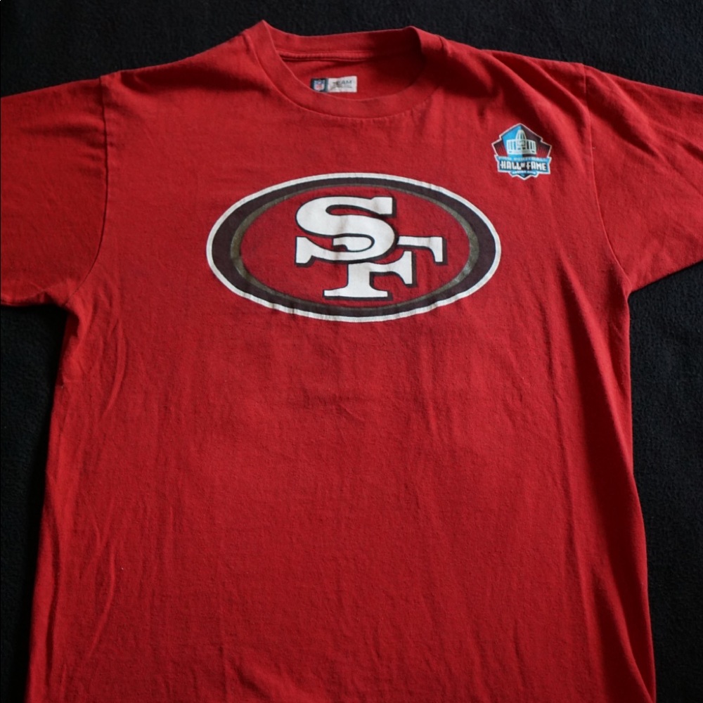 49ers Hall of Fame Montana shirt